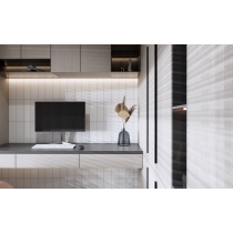 LOGIC II - 4X12, WHITE, GLOSSY